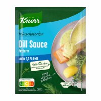Knorr Feinschmecker Dill Sauce fettarm reicht für...