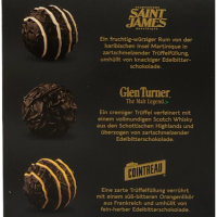 Sarotti Schwarze Herrenschokolade Dunkle Trüffel (125g Packung)