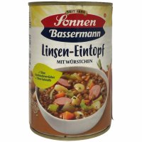 Sonnen Bassermann Linseneintopf mit Würstchen VPE...