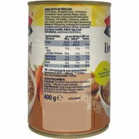 Sonnen Bassermann Linseneintopf mit Würstchen VPE (6x400g Dose)