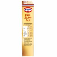 Dr. Oetker Käse-Sahne Torte Backmischung VPE (8x385g Packung) + usy Block
