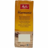 Melitta Harmonie Mild Stärke 2 Gemahlener Röstkaffee 500g MHD 29.03.2023 Restposten Sonderpreis