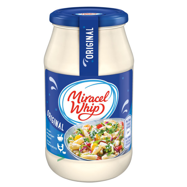 Kraft Miracel Whip das Original (250ml Glas) MHD 29.07.2023 Restposten Sonderpreis