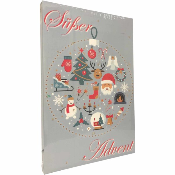 Adventskalender XXL Süßer Advent exxxxtra groß MHD 26.01.2022 Restposten