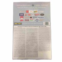 Adventskalender XXL Süßer Advent exxxxtra groß MHD 26.01.2022 Restposten