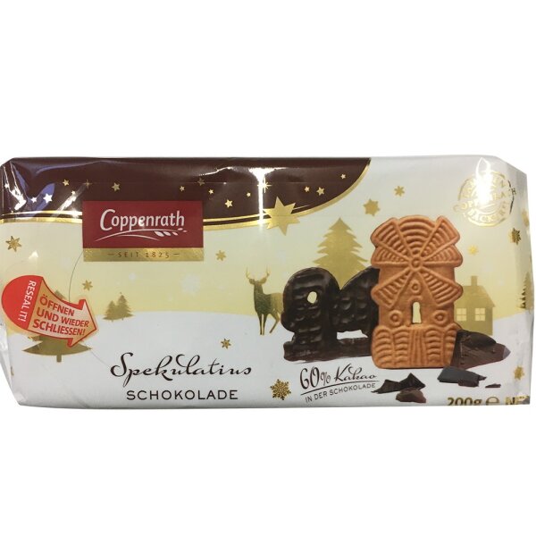 Coppenrath Spekulatius mit Schokolade 3er Pack (3x200g Packung) + usy Block