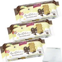 Coppenrath Spekulatius mit Schokolade 3er Pack (3x200g Packung) + usy Block
