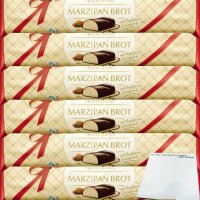 Zentis Marzipan Brot Barren XL 6er Pack (6x500g Packung) + usy Block