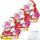 Kinder Überraschung Weihnachtsmann mit Ü-Ei Rosa 3er Pack (3x75g) + usy Block