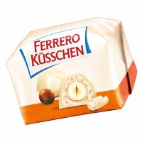 Ferrero Küsschen Adventskalender mit Klassik, Doublechoc, White Crispy & Kugeln (200g Packung)