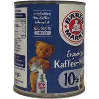 Bärenmarke Die Ergiebige 10% Fett Ergibige Kaffee-Milch 340g MHD 09.2023 Restposten Sonderpreis