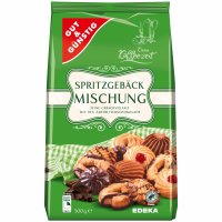 Gut&Günstig Spritzgebäckmischung mit 6...