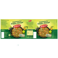 Erasco vegetarischer Erbsen-Eintopf (800g Dose)