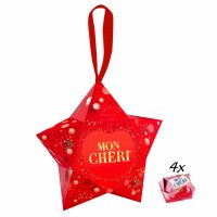 Mon Chéri Kleiner Stern Weihnachten (42g Packung) + usy Block