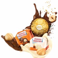 Ferrero die Besten Nuss Tubo (77g Packung)