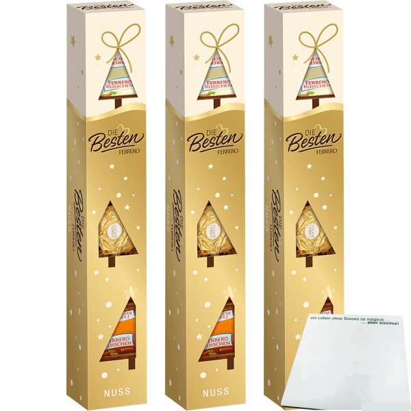 Die Besten Nuss Tubo 3er Pack (3x77g Packung) + usy Block