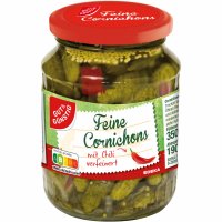 Gut&Günstig Cornichons mit Chili verfeinert...