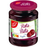 Gut&Günstig Rote Bete Kugeln geschält bissfest (330g Glas)