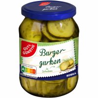 Gut&Günstig Burgergurken in Scheiben...