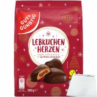 Gut&Günstig Lebkuchenherzen gefüllt...