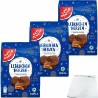 Gut&Günstig Lebkuchenherzen Vollmilch...