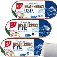 Gut&Günstig Bratheringsfilets in würziger...