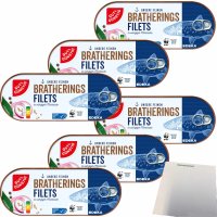 Gut&Günstig Bratheringsfilets in würziger...