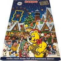 Haribo Adventskalender Weihnachtsmarkt (300g)