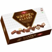 Trumpf Pralinen Wappenklasse 40 erlesene Genießer-Pralinen in 11 köstlichen Variationen (400g Packung)