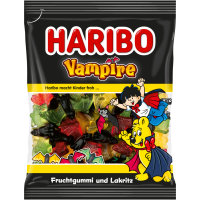 Haribo Vampire Fruchtgummi und Lakritz 3er Pack (3x175g...