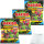 Haribo Vampire sauer Fruchtgummi und Lakritz 3er Pack (3x175g Beutel) + usy Block