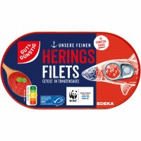 Gut&Günstig Heringsfilets in Tomatensauce 6er...