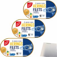 Gut&Günstig Heringsfilets in Senfcreme mit...