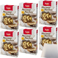 Kathi Backmischung für Marmorkuchen 6er Pack (6x450g...