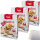 Kathi Backmischung für Muffins mit Schokoladenstückchen 3er Pack (3x360g Packung) + usy Block