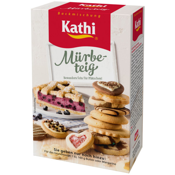 Kathi Backmischung für Mürbeteig (350g Packung)