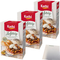 Kathi Backmischung für Hefeteig 3er Pack (3x400g...