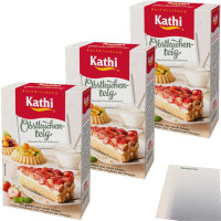 Kathi Backmischung für Obstkuchenteig 3er Pack...