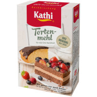 Kathi Backmischung Tortenmehl 3er Pack (3x400g Packung) +...