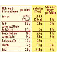 Maggi Texicana Salsa extra HOT Tomaten Chili sauce 6er Pack (6x500ml) + usy Block
