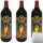 Sankt Lorenz Christkindl Glühwein trinkfertig gewürzt und gesüßt 8,8% vol. 3er Pack (3x1 Liter Flasche) + usy Block