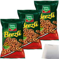 funny frisch Brezli Mini-Laugenbrezeln 3er Pack (3x160g...