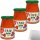 Gut&Günstig Ajvar mild mit Paprika und Auberginen 3er (3x340ml Glas) + usy Block