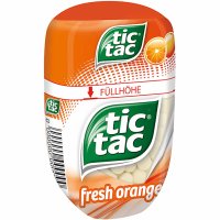 Tic Tac Big-Pack Fresh Orange 6er Pack (6x98g Packung) + usy Block