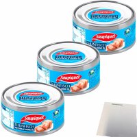 Saupiquet Thunfisch natur ohne Öl in Wasser 3er Pack...