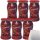 Schwartau Samt zweierlei Kirschen Fruchtaufstrich ohne Stücke 6er Pack (6x270g Glas) + usy Block