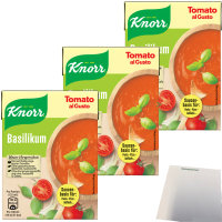 Knorr Tomato al Gusto Basilikum Saucen-Basis für...