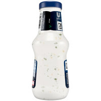Knorr Knoblauchsauce mit Zwiebelstückchen und Joghurt mild und cremig 3er Pack (3x250ml Flasche) + usy Block