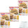 Dr. Oetker Törtchen Topping Caramel&Choc 3er Pack (3x83g Packung) + usy Block