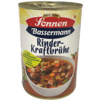 Sonnen Bassermann Rinder-Kraftbrühe 3er Pack (3x400ml) + usy Block